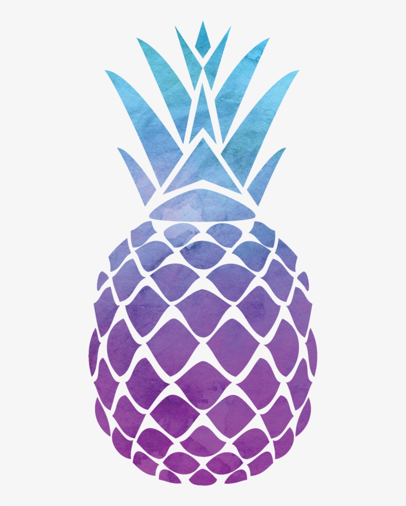 Gold Pineapple Print, transparent png