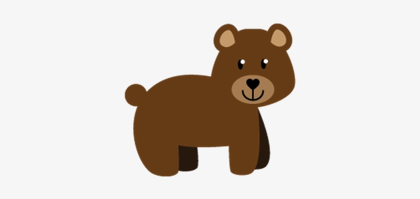 Grizzly Clipart Woodland - Wall Sticker Animal Collection, transparent png