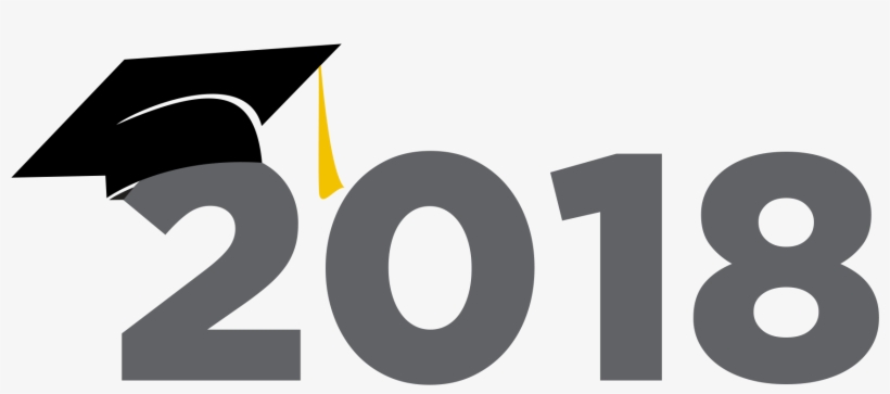Png Library Download 2018 Graduation Clipart - 2018 High School Graduation, transparent png