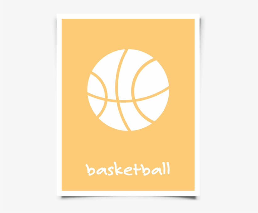 Free Printable Basketball Themed Nursery Art In Orange Art 600x600 PNG Download PNGkit
