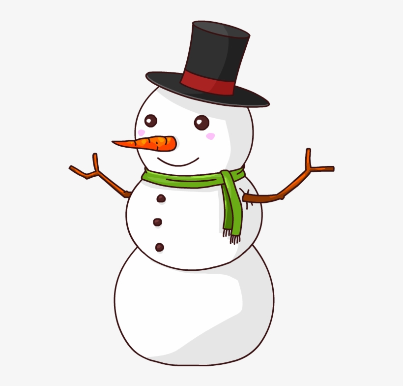 Download Free High Quality Snowman Png Transparent - Snowman Cartoon Clipart, transparent png