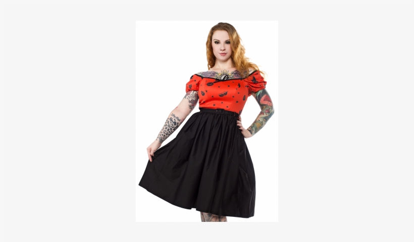 Vixen Haunted Halloween Honey Dress - Rondastakk Bunad, transparent png