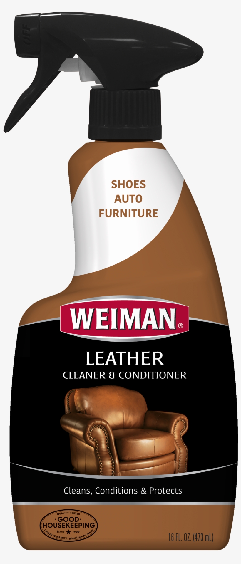 Weiman Leather Cleaner And Conditioner, transparent png