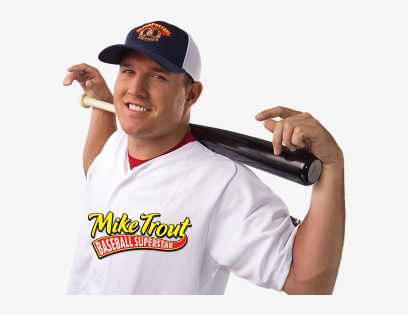 It's One Of The Best Endorsements You'll Ever See Because - Mike Trout Pretzels, transparent png