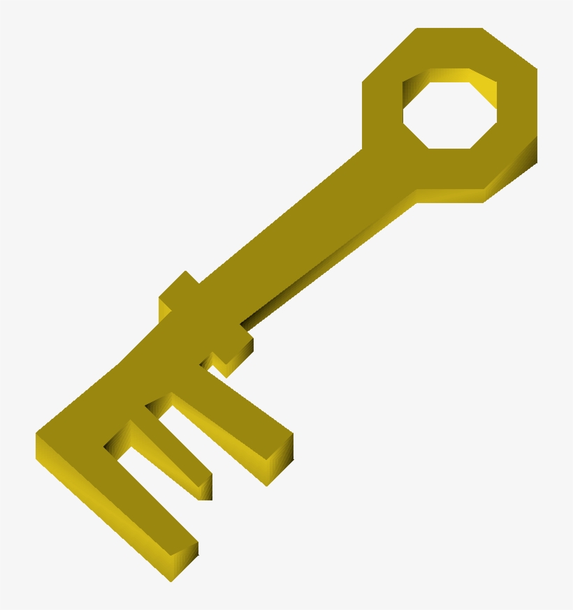 The Golden Key Is Used In The Priest In Peril Quest - Dungeon Key, transparent png