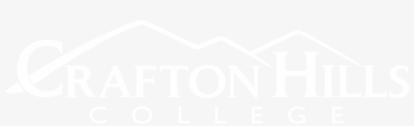 Crafton Hills Logo In White - Crafton Hills College, transparent png