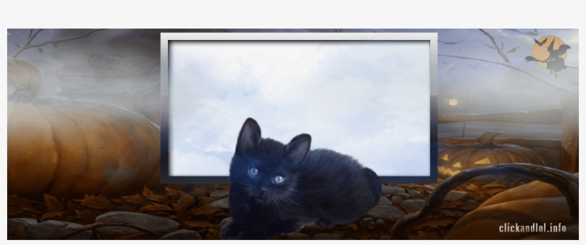 Transpa Halloween Frame Facebook Cover Clickandlol, transparent png