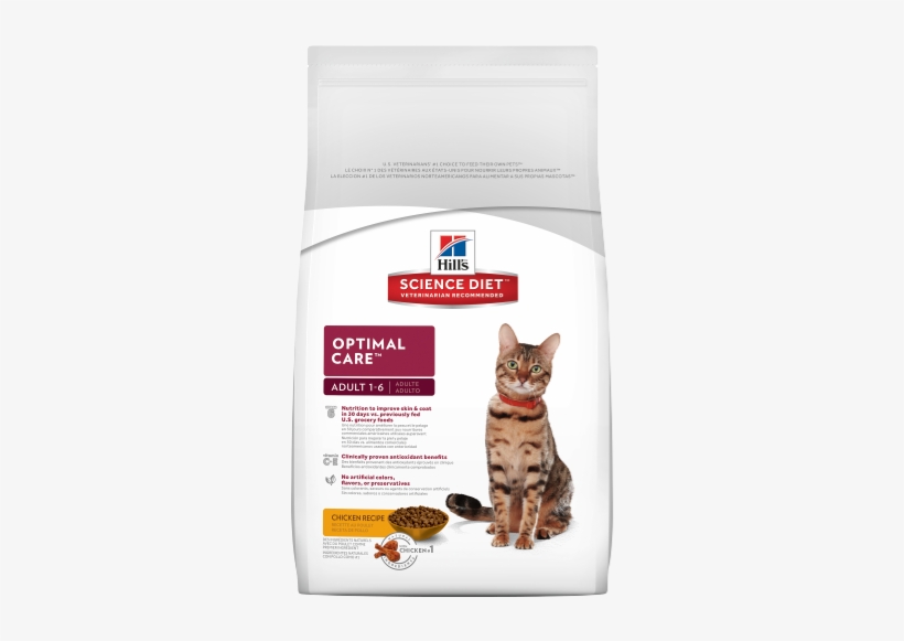 Hill's® Science Diet® Adult Optimal Care® Original - Hill's Science Diet Optimal Care Dry Cat Food - 16, transparent png