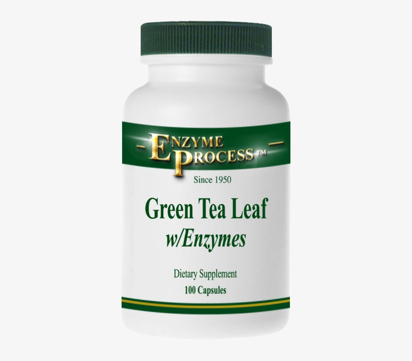 Green Tea Leaf 100 Capsules - Enzyme Process International Alkaplex Green - Superfood, transparent png