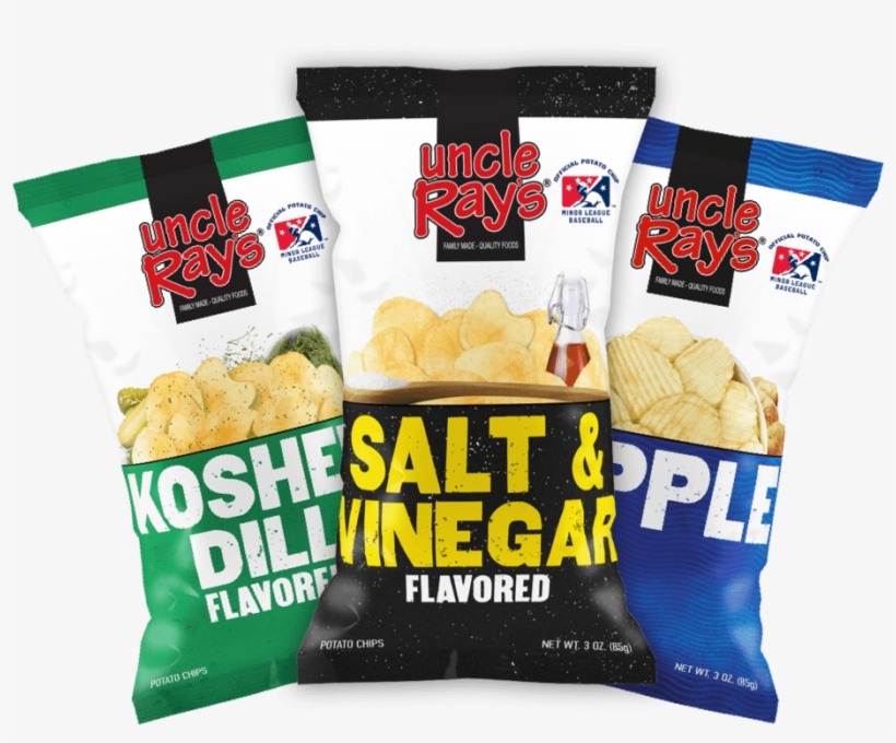 If You Can't Find A Flavor You Like, Somethin's Amiss - Uncle Rays Salt And Vinegar Stickered Potato Chip -, transparent png