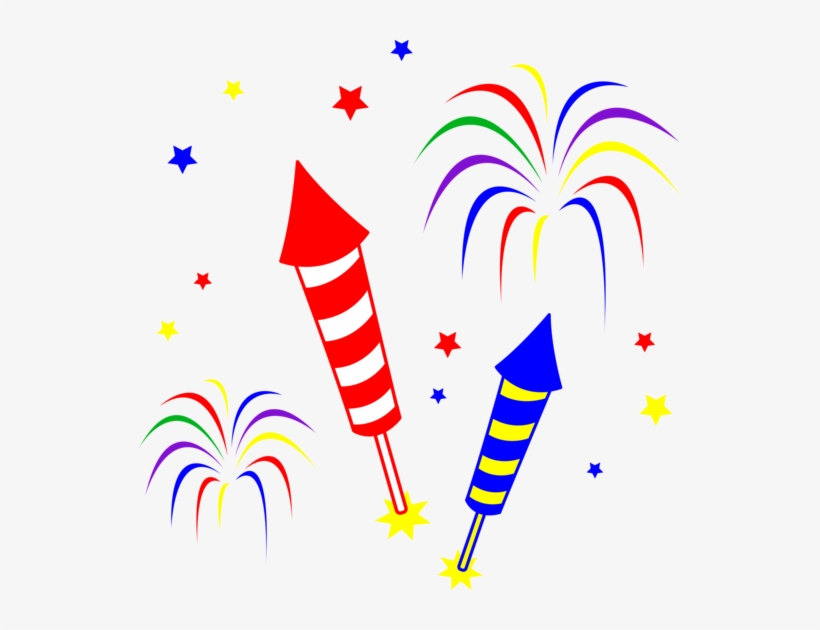 Firecracker Free Clipart - Clip Art Fireworks, transparent png