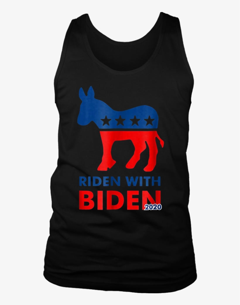I'm Riden With Joe Biden 2020 Election Democrat Donkey - Shirt, transparent png