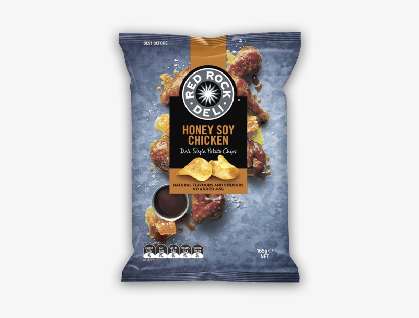 Potato Chips Range - Red Rock Deli Honey Soy Chicken, transparent png