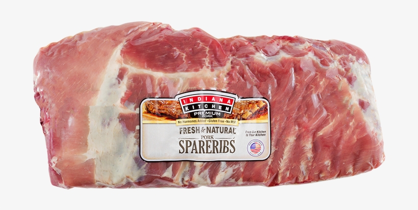 Longer Than Back Ribs And Located Lower On The Ribcage - Pork Spare Ribs 4 Oz, transparent png