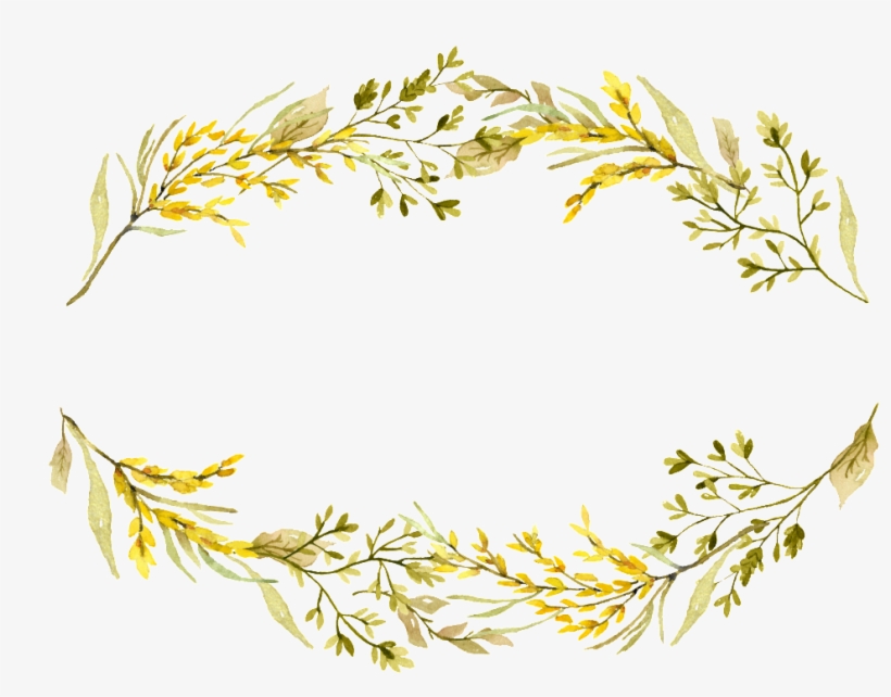 This Graphics Is Yellow Headline Flower Box Decoration - Portable Network Graphics, transparent png