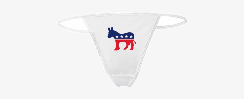 Democrat Donkey Sticker (rectangle), transparent png