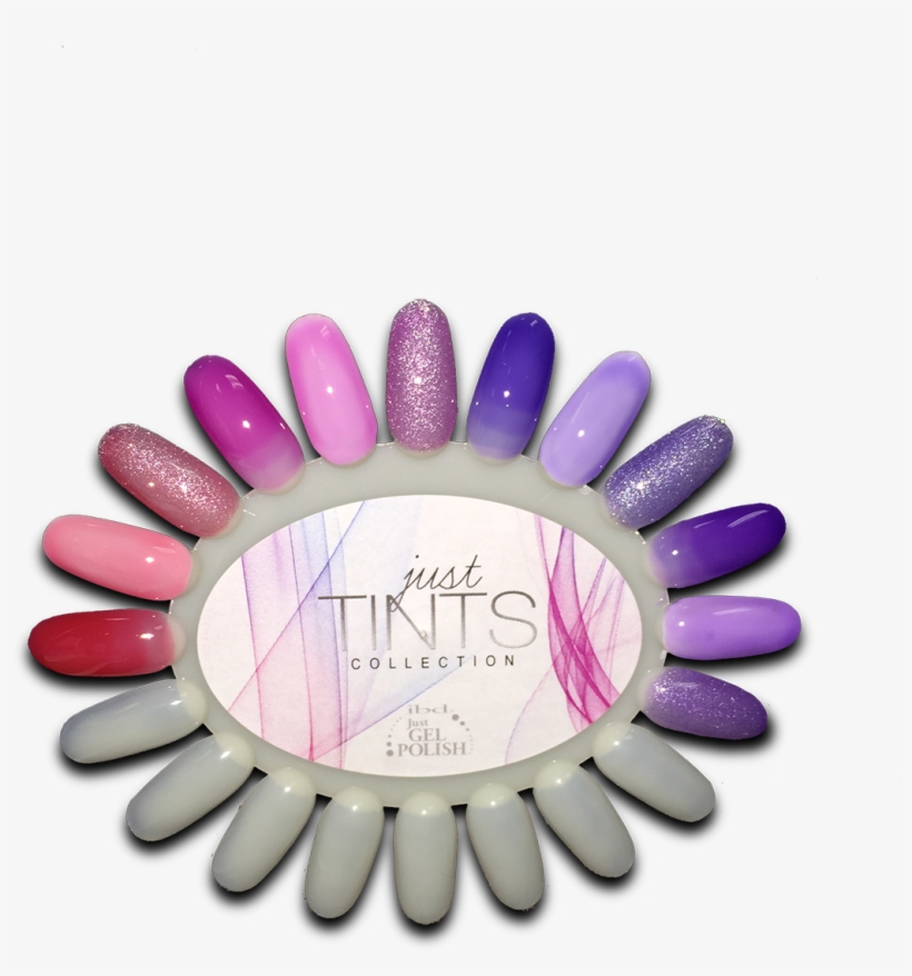 Just Tints Collection Nail Wheel - Ibd Just Gel Polish Just Tints, transparent png