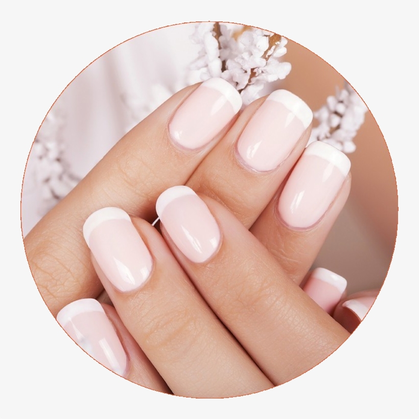 Mani - Full Set Powder Gel Nails, transparent png
