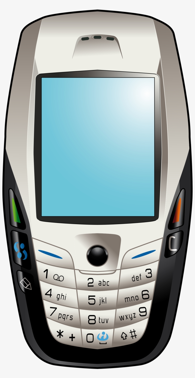 Download Vector File Here - Mobile Phone Clip Art, transparent png