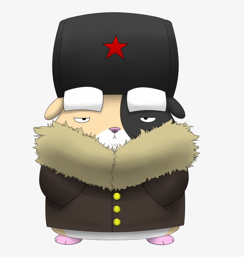 Giggles The Russian Hamster By Orikomi - Hamster With Russian Hat, transparent png