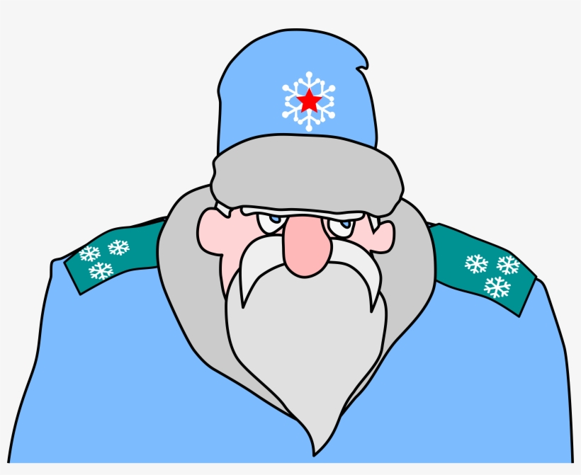 Santa Clipart Military - Colonel Clipart, transparent png