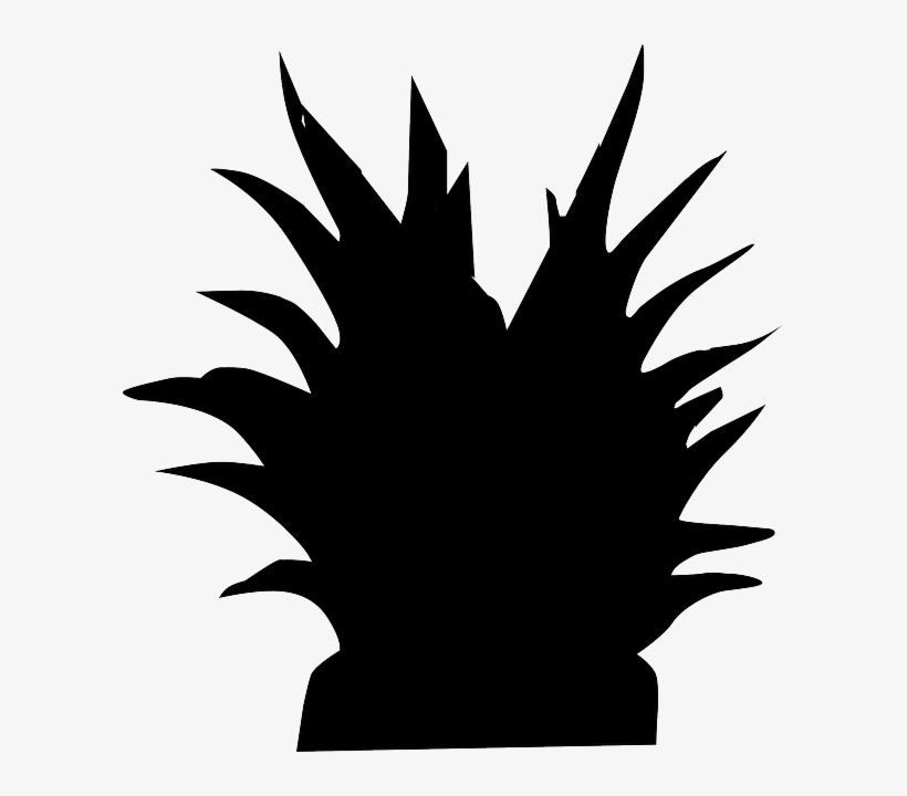 Black, Food, Silhouette, Wild, Plant - Siluetas De Plantas Png, transparent png