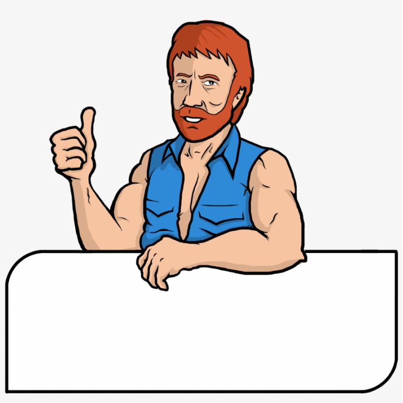 Chuck Norris Approved Wallpaper Download - Dibujo Chuck Norris, transparent png
