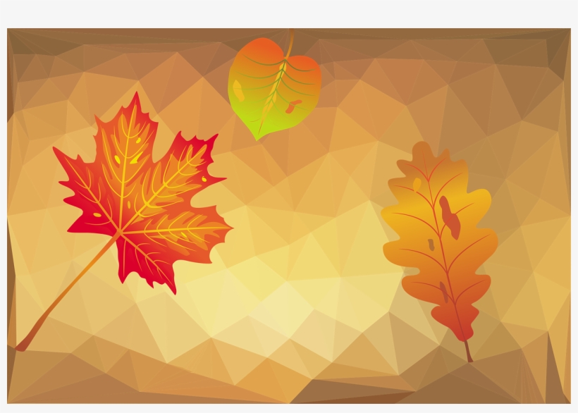 Autumn Leaf Polygonal - Quien Amas Dale Alas Para Volar Raices Para Volver, transparent png