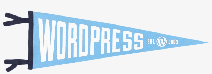 Wordpress Pennant - Vintage Pennant Vector Free, transparent png