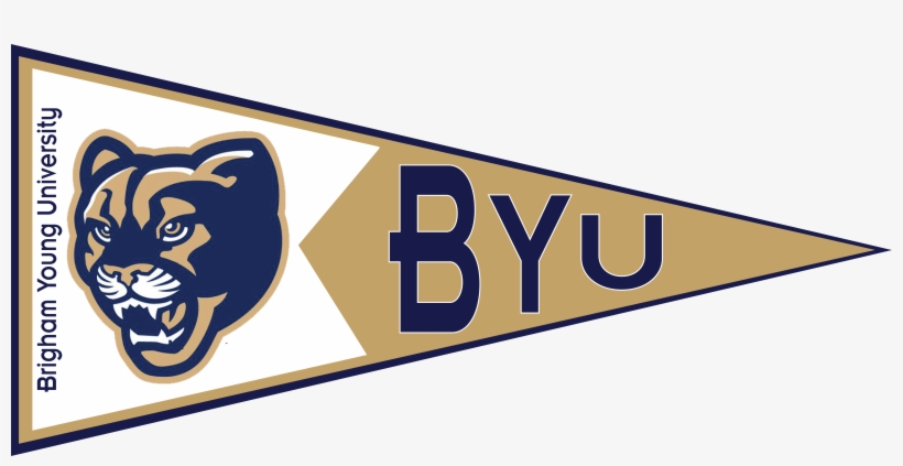 Brigham Young University Pennant - Clearsnap Color Box Brigham Young University Decor, transparent png