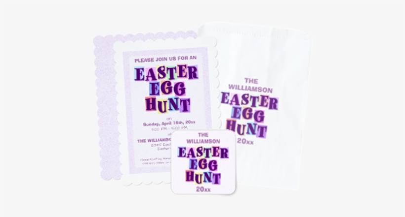 Pennant Easter Egg Hunt - Zazzle Colorful Easter Egg Hunt Pennant Tote Bag, transparent png