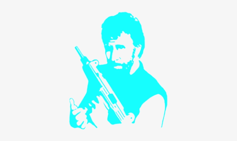 Share This Image - Bitcoin Chuck Norris, transparent png