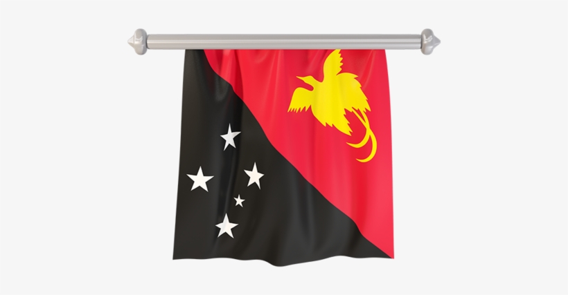 Papua New Guinea Flag, transparent png