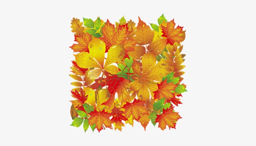 Kaz Creations Autumn Fall Leaves Leafs Background - Осенние Листья, transparent png