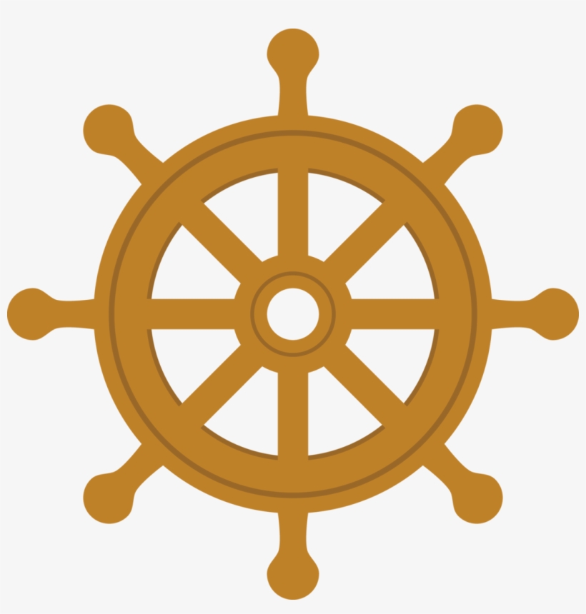 Lighthouse Clipart Life Preserver - Ship Steering Wheel Clipart, transparent png