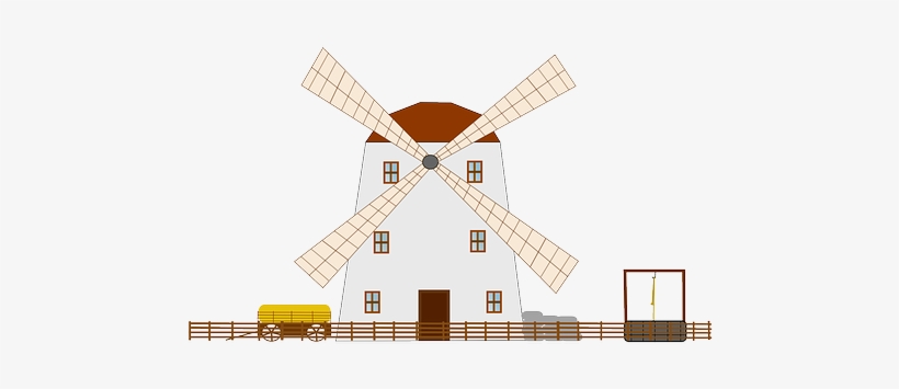 Mill Clipart Farm Windmill - Windmill Farm Clipart, transparent png