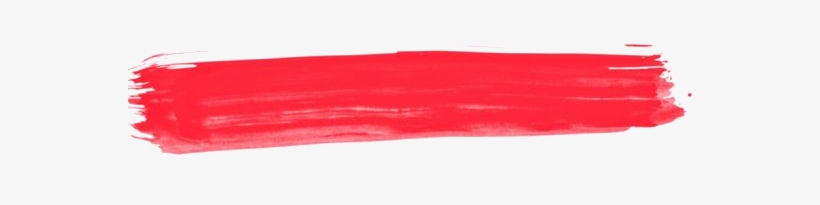 Ink Brush Watercolor Painting - Red Ink Brush, transparent png