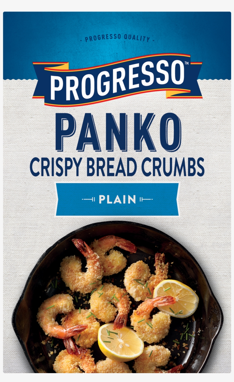 Progresso Panko Crispy Bread Crumbs Plain 8 Oz, transparent png