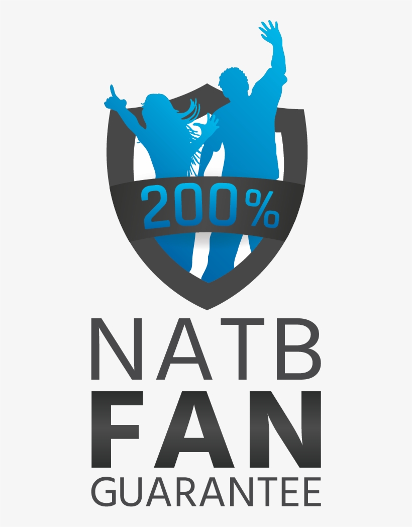 200% Natb Fan Guarantee - Emblem, transparent png