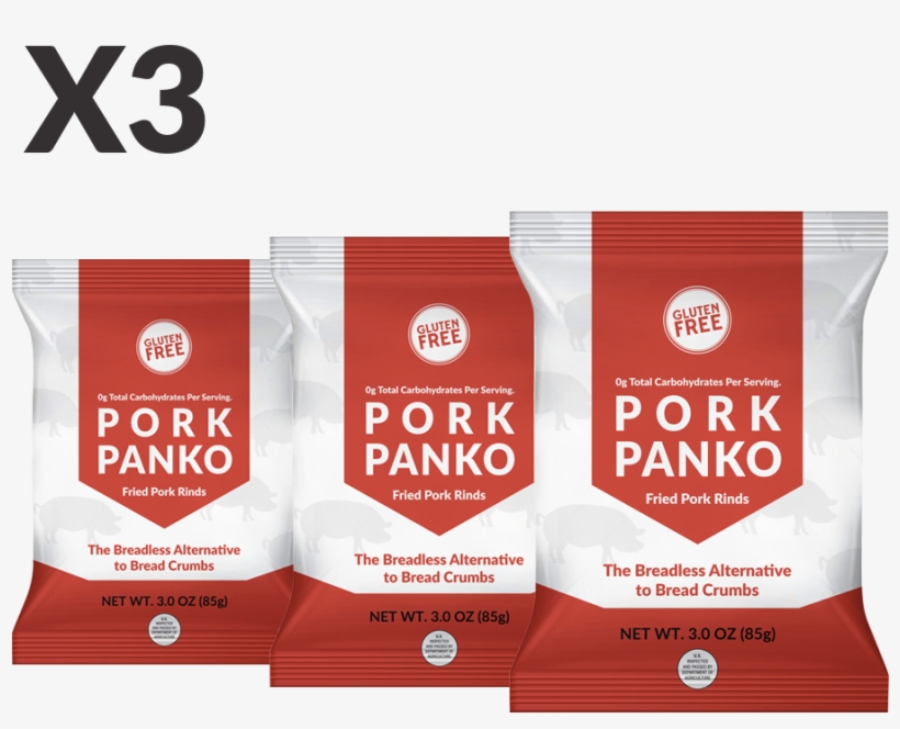 3oz - Bacon's Heir Pork Panko Pork Rind Breadcrumbs, transparent png