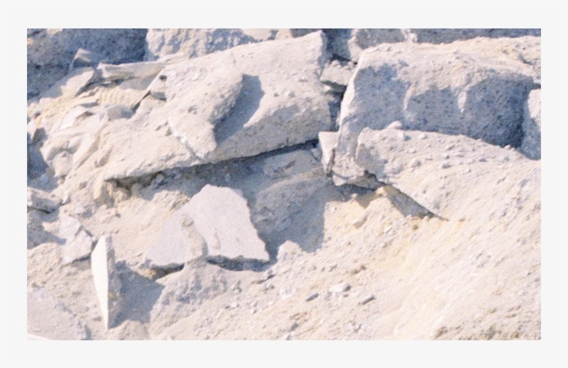 A Technician Measures A Concrete Area, Which Was Blown - Outcrop, transparent png