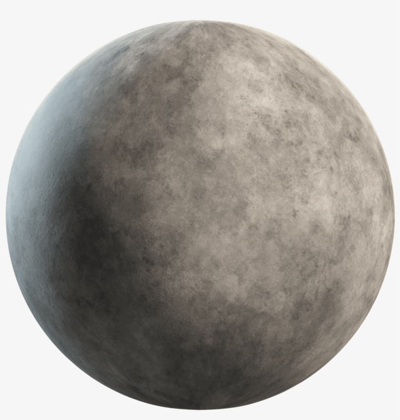 Concrete - Moon With White Background, transparent png