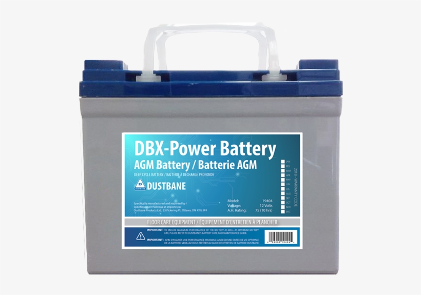 Dbx-power Agm Battery - Briefcase, transparent png
