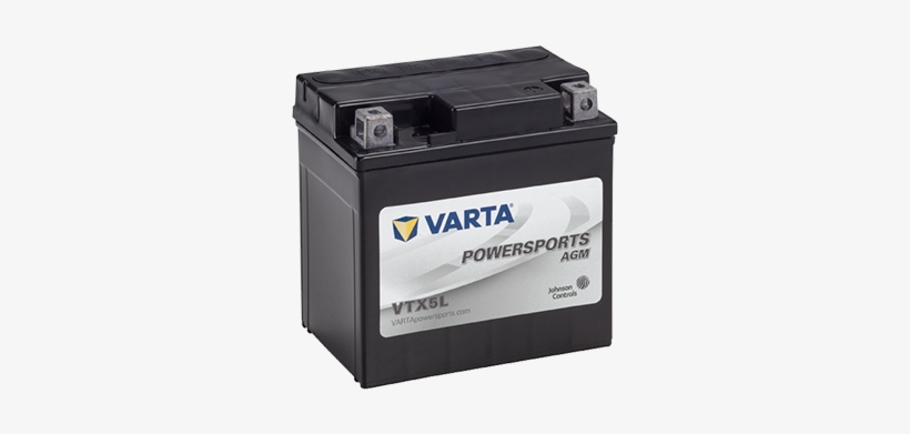 Battery Details - Varta - Powersports 12v Battery (left Minus Terminal), transparent png