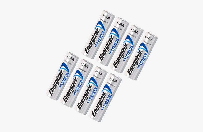 Energizer Ultimate Lithium Aa 8-pack - Battery Energizer Ultimate Aa 2/fp, transparent png