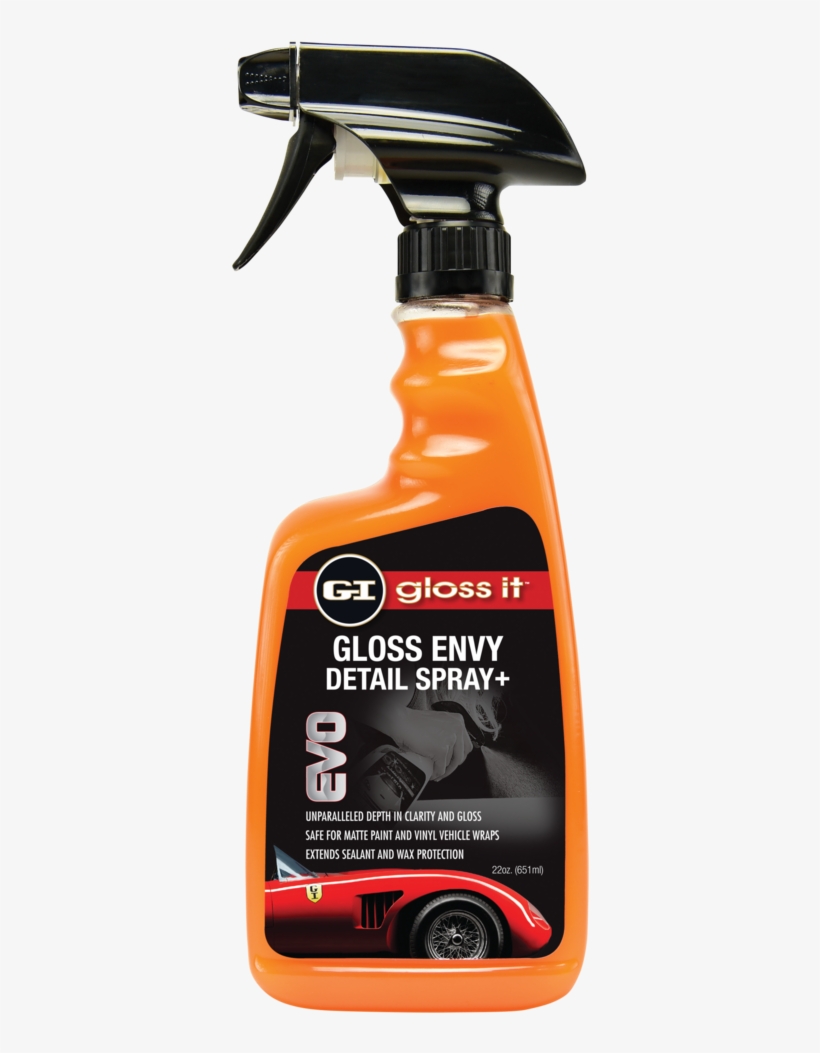 Gloss-it Gloss Envy Detail Spray Plus - Gloss-it Ds-apc-22 All-purpose Cleaner - 22 Fl. Oz., transparent png