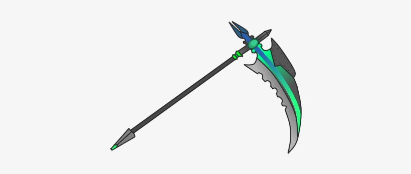 Malachite's Scythe - Steven Universe Scythe Weapon, transparent png