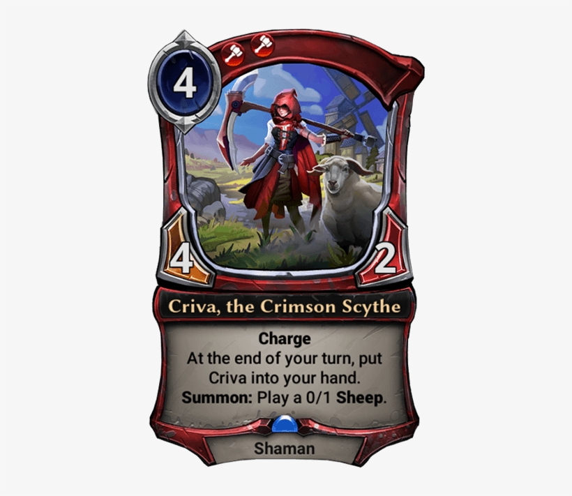 Criva, The Crimson Scythe - Criva Eternal, transparent png