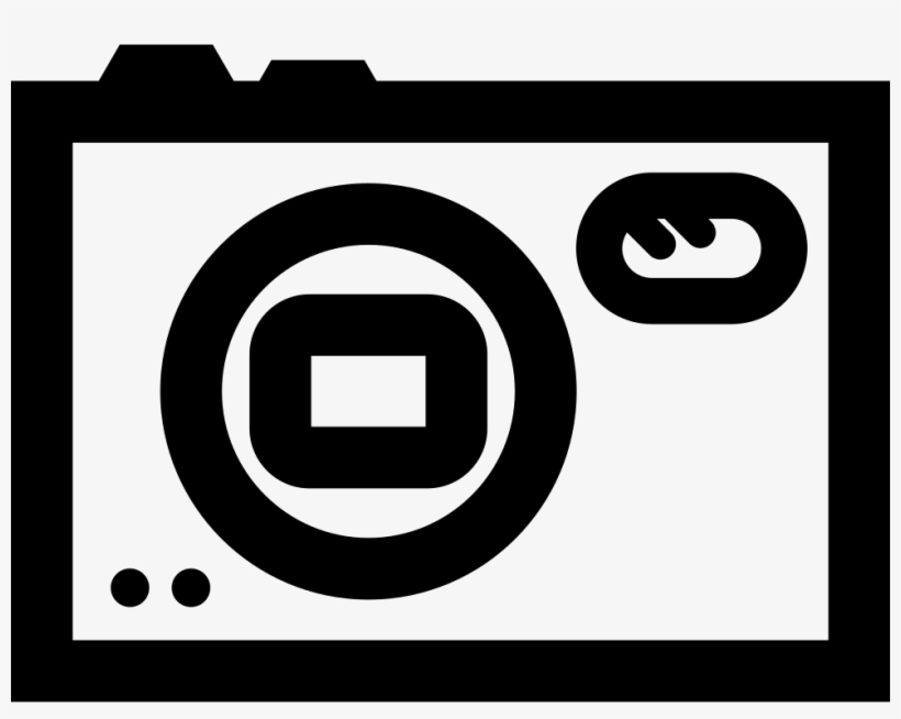 Photo Camera Outline Symbol Vector - Camera, transparent png
