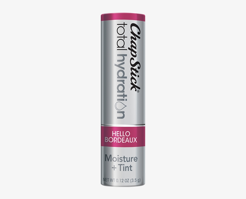 Chapstick® Total Hydration Moisture Tint - Chapstick Total Hydration Lip Balm - Merlot, transparent png